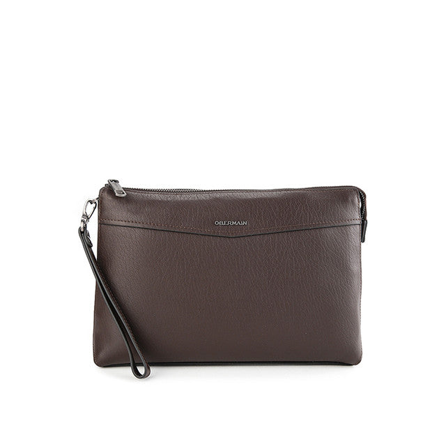 Obermain Tas Pria Berlin Clutch - L In Brown