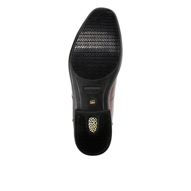 Obermain Sepatu Pria Anson Henley In Dark Brown