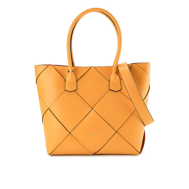 Charlotte Top Handle Bag (L) In Yellow