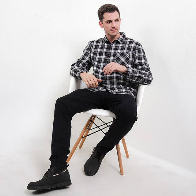 Hush Puppies Pakaian Pria Shirt Jimnu In Black