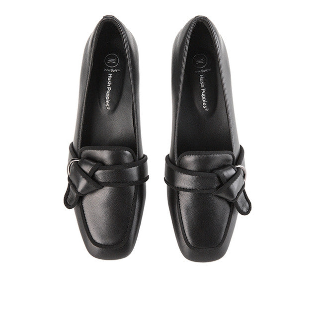Hush Puppies Sepatu Wanita Heels Kelsey Keys In Black