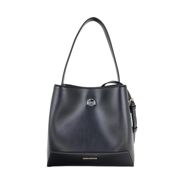 Hush Puppies Tas Wanita Tortee Satchel In Black