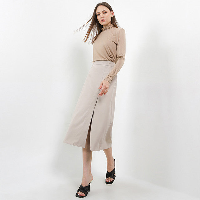 Hush Puppies Pakaian Wanita Skirt Kweni In Beige 26