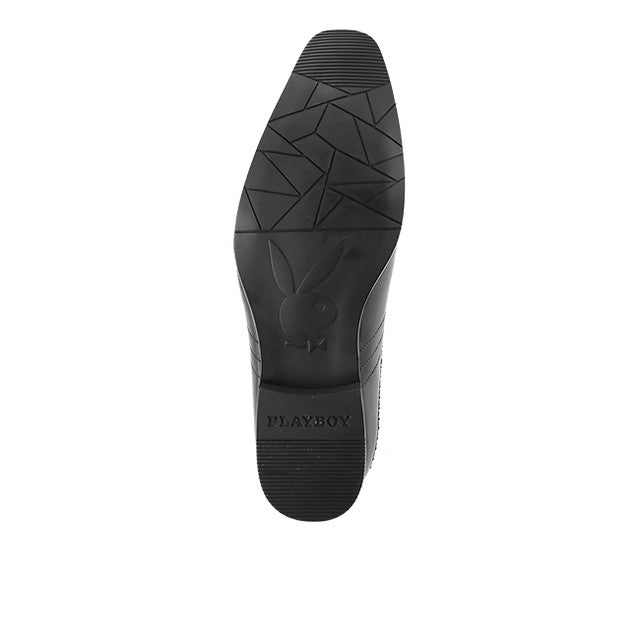 Playboy Men Shoes Heveges - Laces In Black