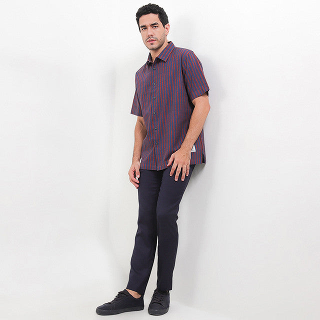 Obermain Pakaian Pria Shirt Bay In Navy