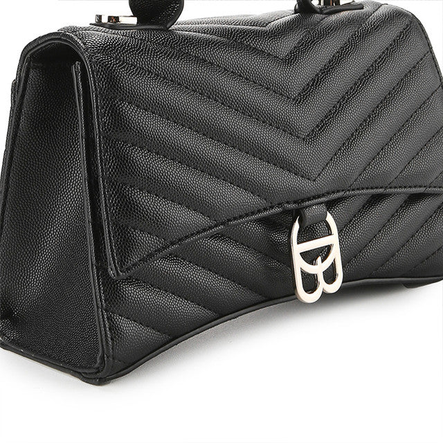 Layla Top Handle Bag (S) In Black