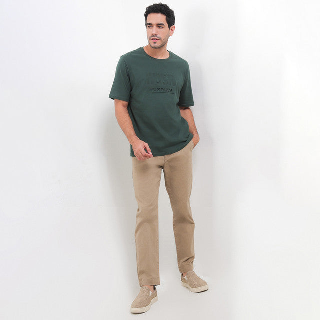 Hush Puppies Pakaian Pria T Shirt Hamish In Olive