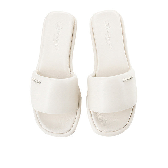 Hush Puppies Sandal Wanita Lolita Slip On In White