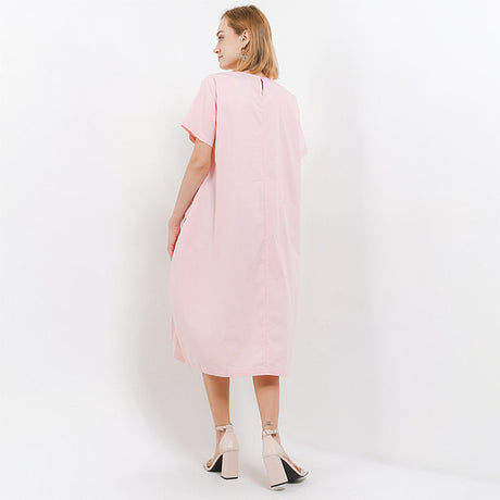 Hush Puppies Pakaian Wanita Dress Dc Lancaster In Pink