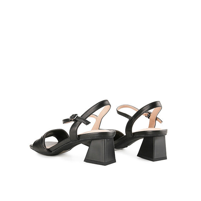 Hush Puppies Sandal Wanita Heels Yuriko In Black