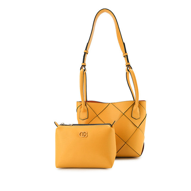 Obermain Tas Wanita Charlotte Bucket Bag In Yellow