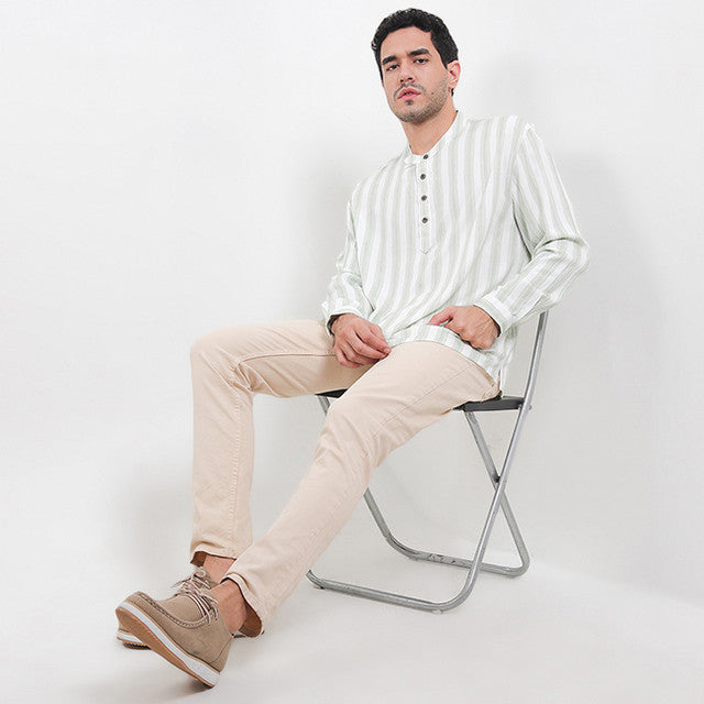 Obermain Pakaian Pria Shirt Caspian In Green