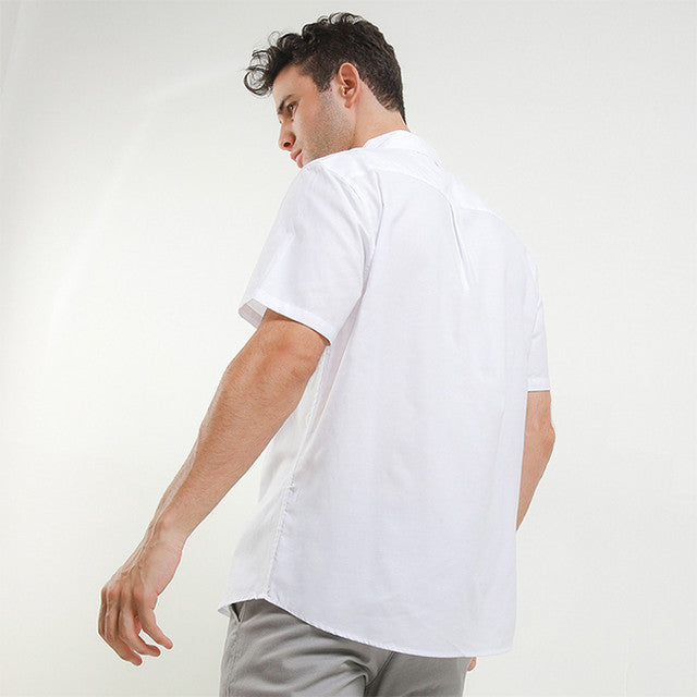 Hush Puppies Pakaian Pria Shirt Dillion 2 In White