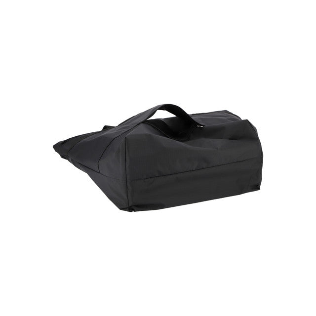 Carlin Zip Top Tote Bag In Recycled Black