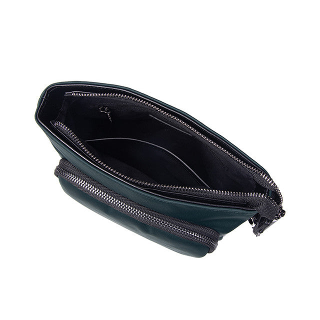 Hush Puppies Pria Morris Sling Bag In Dark Green