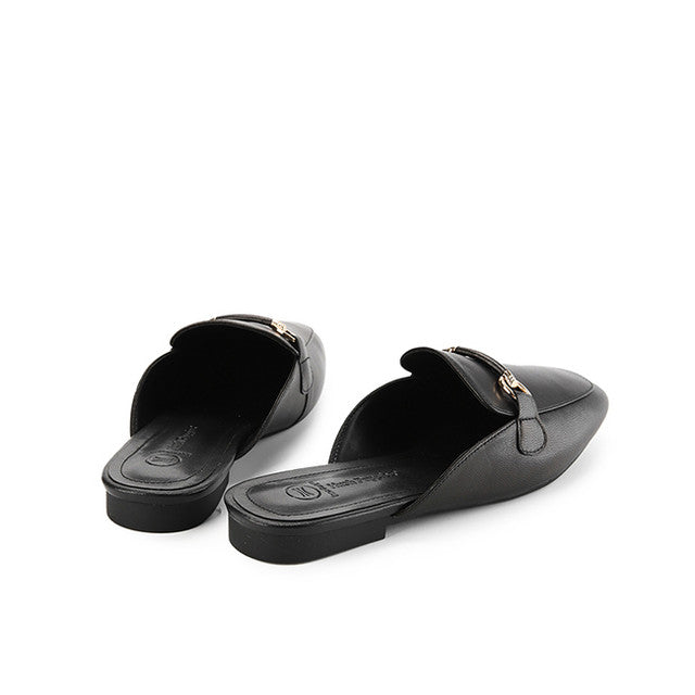 Hush Puppies Sandal Wanita Flats Madison Jansen In Black