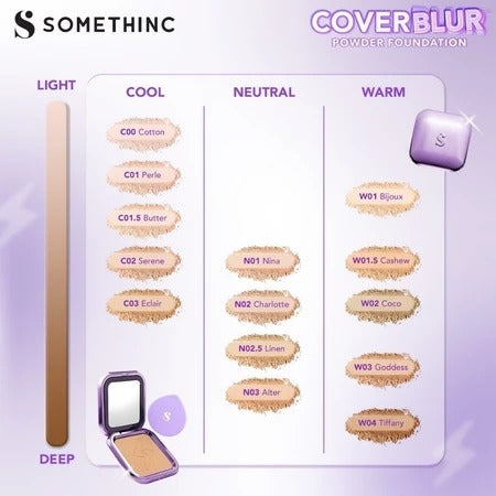 Copy Paste CoverBlur Powder Foundation - C02 Serene