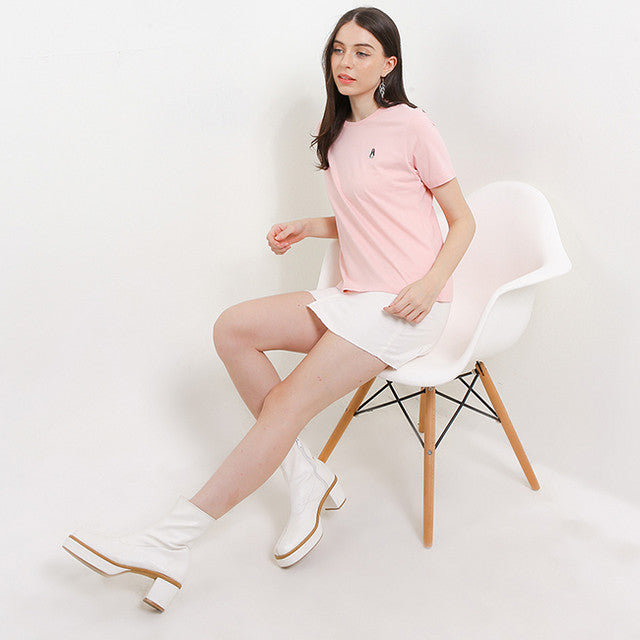 Hush Puppies Pakaian Wanita T Shirt Leviere In Pink