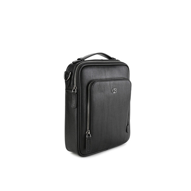 Obermain Bags Pria Sling Bag Boston Sling Bag In Black L