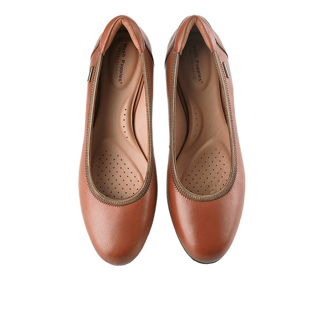 Hush Puppies Sepatu Wanita Slip On Sheila In Tan