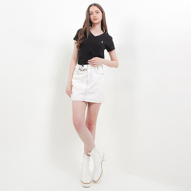 Hush Puppies Pakaian Wanita T Shirt Bsc Vella In Black