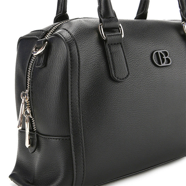Ava Top Handle Bag In Black