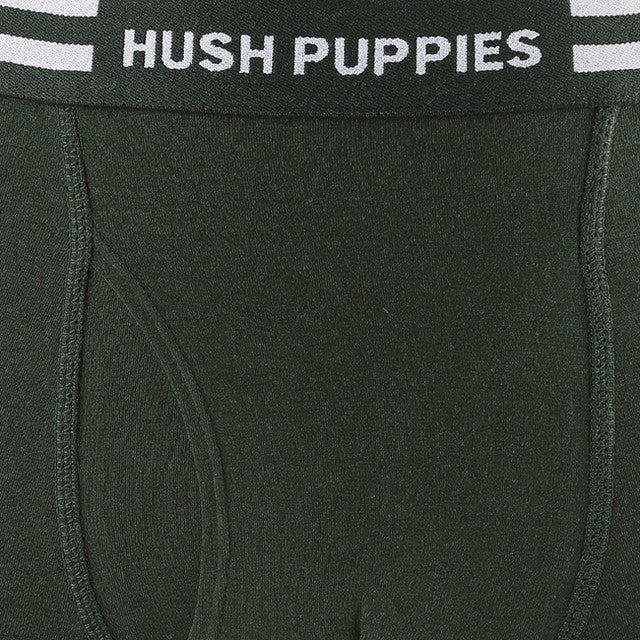 Hush Puppies Pakaian Pria Underwear Jack Boxer In Green