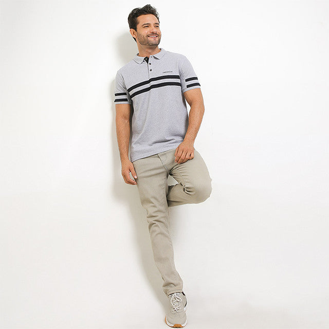 Obermain Pakaian Pria Polo Dare In Grey
