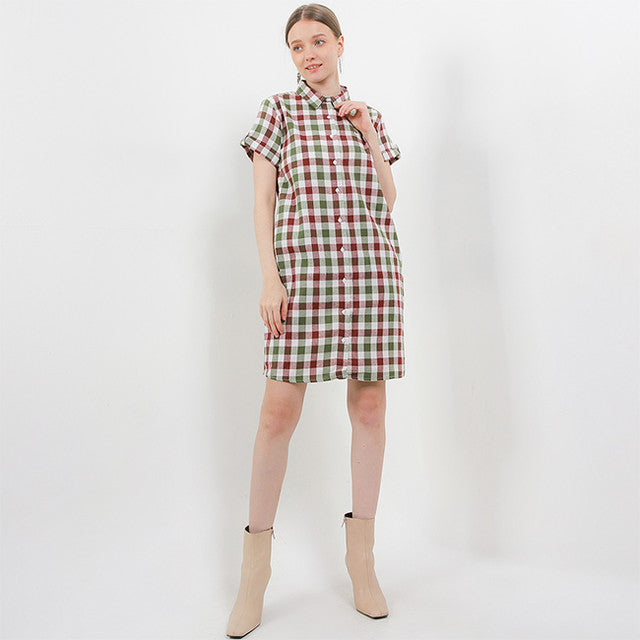 Hush Puppies Pakaian Wanita Dress Jolida In Red