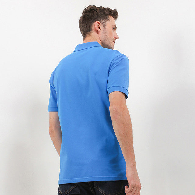 Hush Puppies Pakaian Pria Polo Bsc Tangelo In Blue