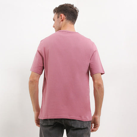 Hush Puppies Pakaian Pria T Shirt Bsc Sandwich In Pink