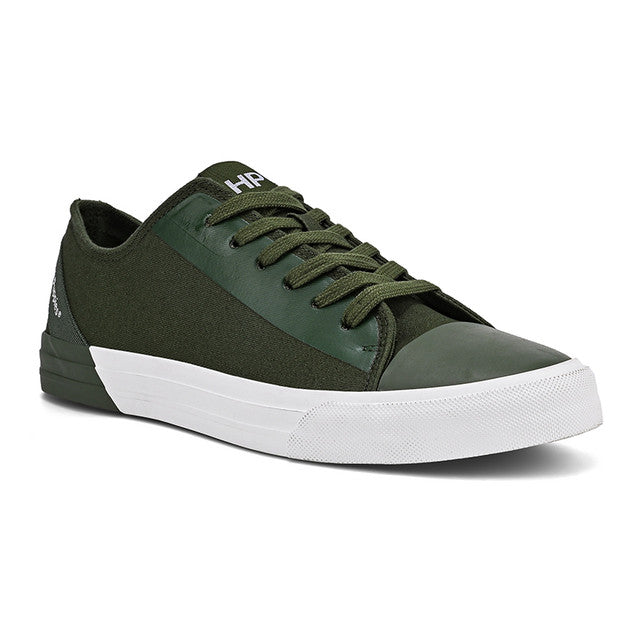 Hush Puppies Sepatu Pria Lace Up Connor Dell In Olive