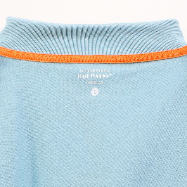 Hush Puppies Pakaian Pria Eleveted Class Polo In Light Blue