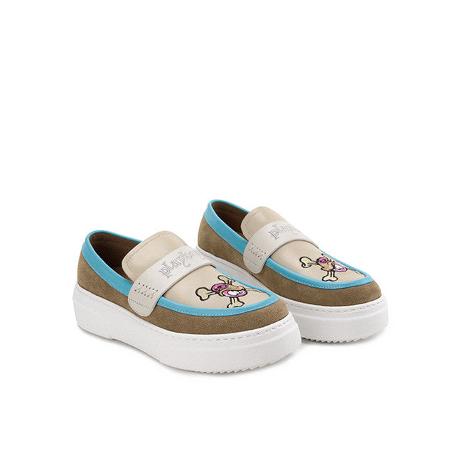 Playboy Men Shoes Gielplay In Cream