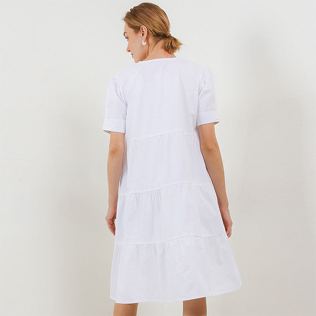 Hush Puppies Pakaian Wanita Others Dc Shevanya In White