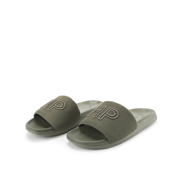 Hush Puppies Sandal Pria Flip Flop Summit Iii In Olive