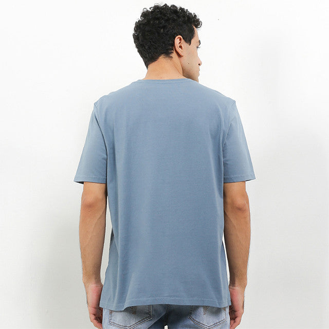Hush Puppies Pakaian Pria T Shirt Leviero 4 In Blue
