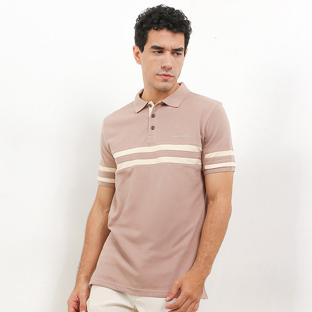 Obermain Pakaian Pria Polo Dare In Taupe