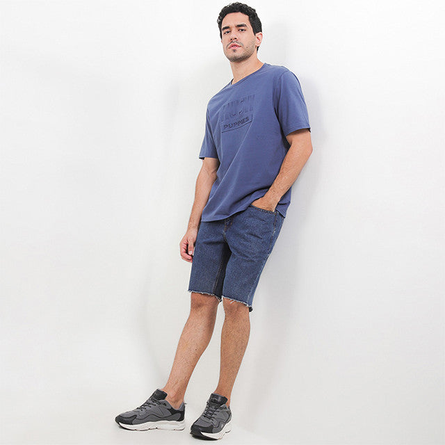 Hush Puppies Pakaian Pria T Shirt Hamish In Navy
