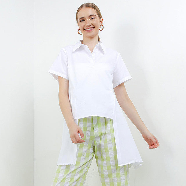 Hush Puppies Pakaian Wanita Others Dc Philea In White