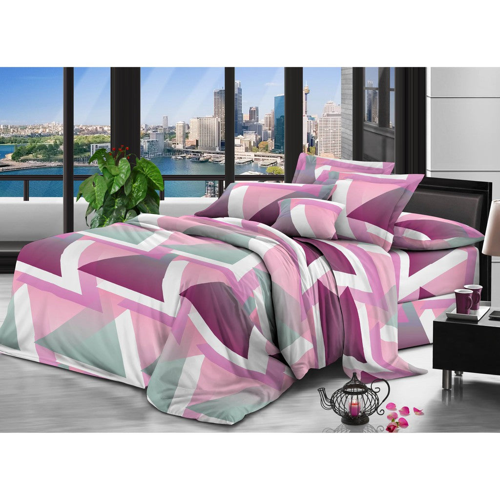 Nyenyak Bed Cover Violet