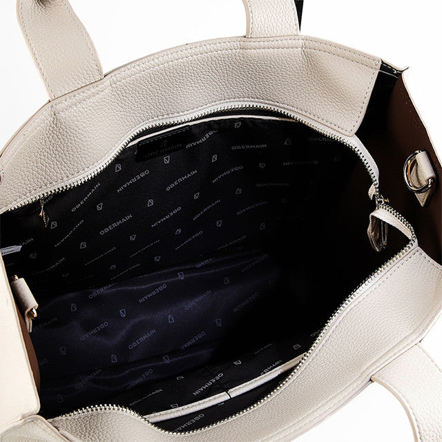 Delene Top Handle In Beige