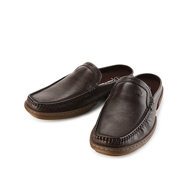 Hush Puppies Sepatu Pria Dymond Mules In Coffee