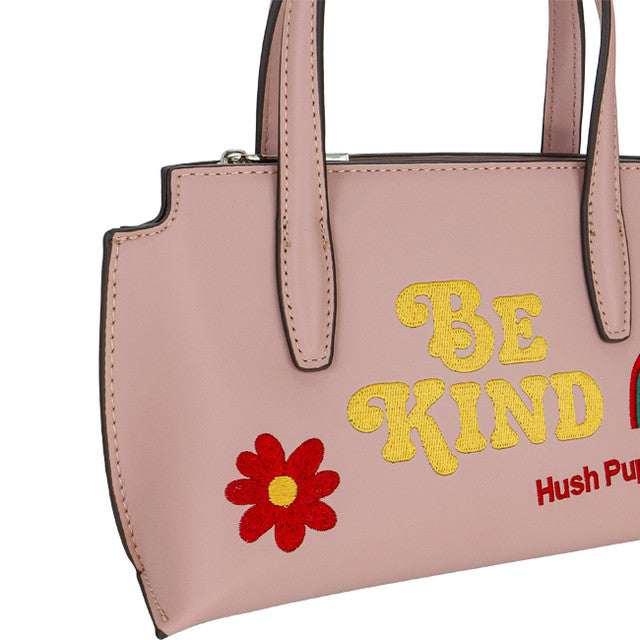 Hush Puppies Women Bags Georgina Satchel (M) In Light Pink