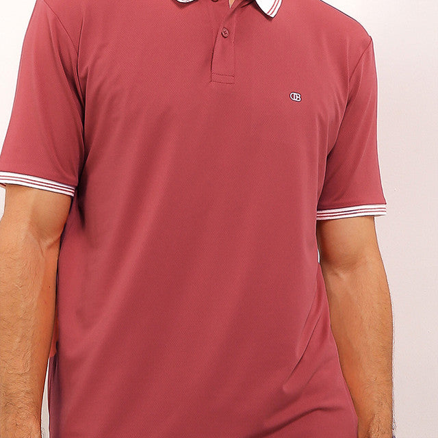 Obermain Pakaian Pria Polo Cooper In Terracotta