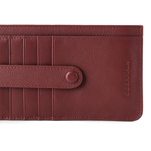 Obermain Accessories Pria Card Holder Carlo Cardholder In Maroon M