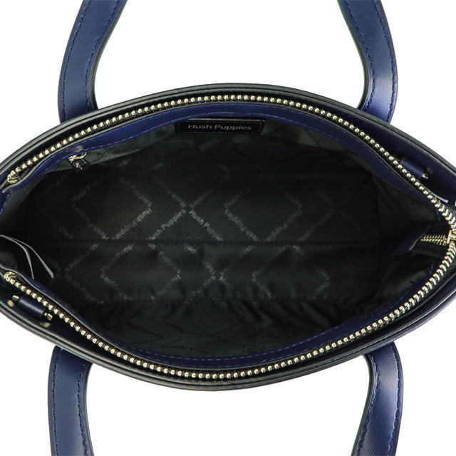 Georgina Satchel (L) In Navy