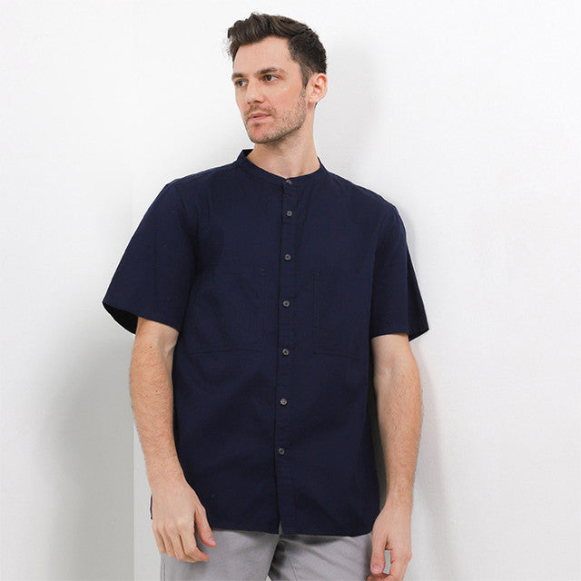 Obermain Pakaian Pria Shirt Briscoe In Navy