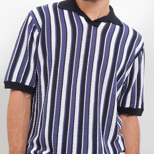 Obermain Pakaian Pria Polo Flint In Navy