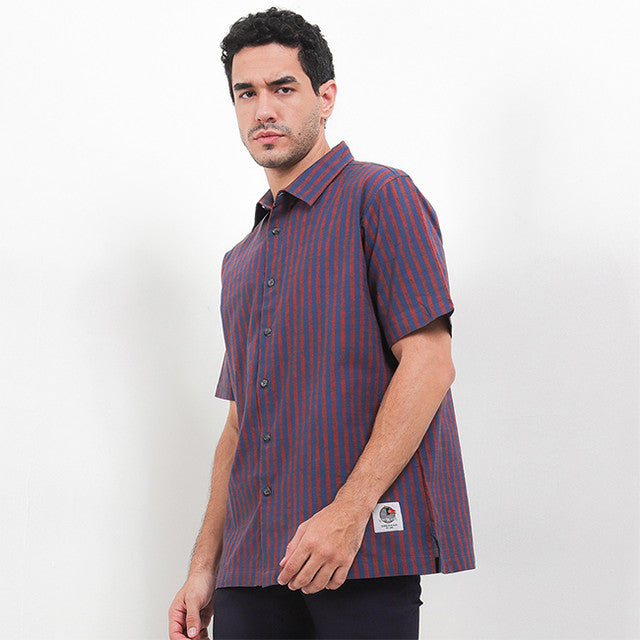 Obermain Pakaian Pria Shirt Bay In Navy